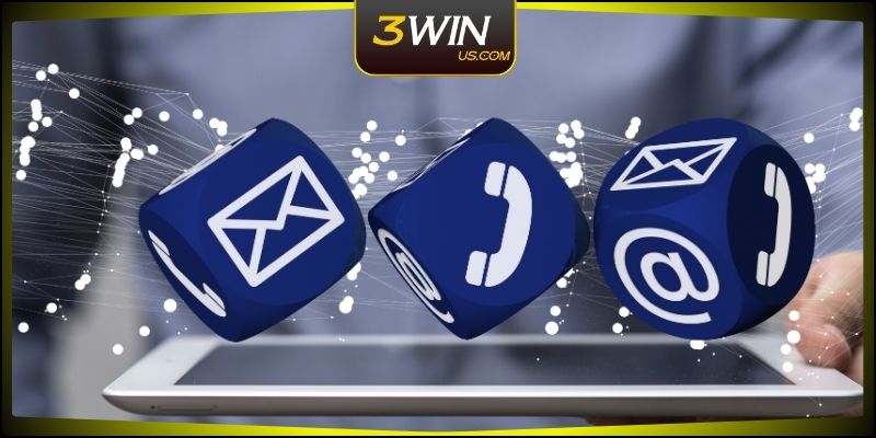 Giao diện chuyên mục liên hệ 3WIN trên website