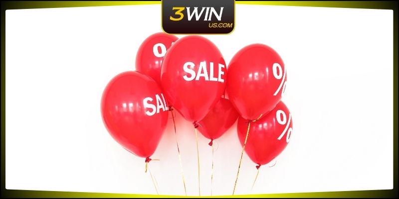 Thưởng chào mừng 100% dành cho tài khoản 3WIN