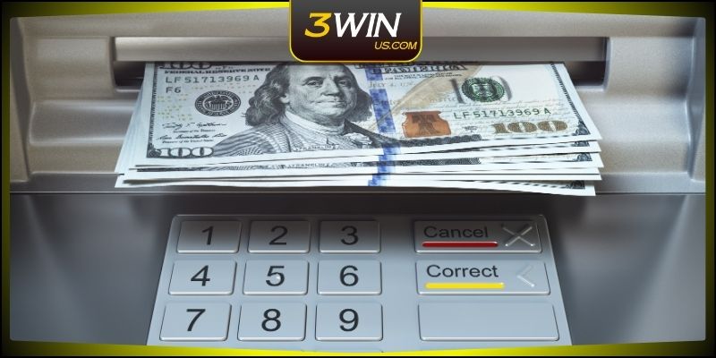 Yêu cầu bắt buộc khi thực hiện rút tiền 3WIN thành công